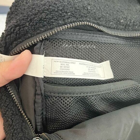 Lululemon City Adventurer Mini Wool Sherpa Shearling Fleece Zip Backpack main image 16